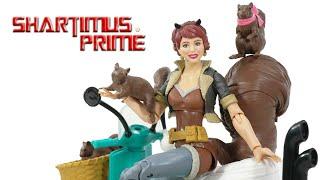 Marvel Legends Squirrel Girl with Motorbike Deluxe Comic Hasbro Action Figure Review