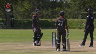 ICC U19 CWC: UAE v CAN – Comical run out of UAE captain