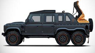 8 SUPER OFF-ROAD 6x6 cars For Real Men in the world