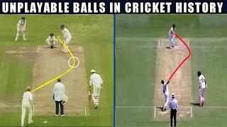 Top 10 Unplayable Balls in Cricket | Unplayable Balls in Cricket History | Ball Of The Century  2020