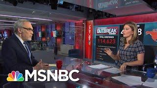 Dr. Redlener: CDC Needs To Give Directions So Entire Country Is On The Same Page | Katy Tur | MSNBC