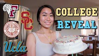 BAKING A CAKE TO ANNOUNCE MY COLLEGE DECISION *college reveal*