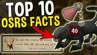 Top 10 Interesting Facts Hidden in Oldschool Runescape! [OSRS]