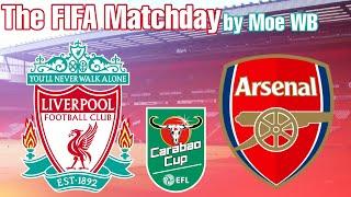 Liverpool vs Arsenal 1/10/2020 Carabao Cup