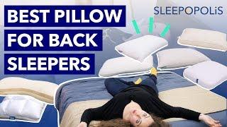 Best Pillow for Back Sleepers 2020 - Our Top 7 Picks!