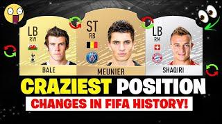 CRAZIEST POSITION CHANGES IN FIFA HISTORY 