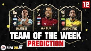 FIFA 20 | TEAM OF THE WEEK 12 PREDICTION 