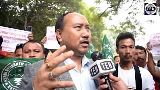 Horen Singh Bey Interacts with Ten News on demand of autonomous state within Assam