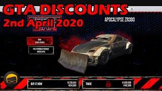 GTA Online Best Vehicle Discounts (2nd April 2020) - GTA 5 Weekly Car Sales Guide #32
