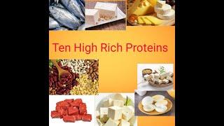 Top 10 Foods High In Protein [HD