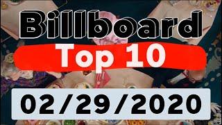 Billboard Hot 100 - Top 10 Songs Of The Week (February 29, 2020)