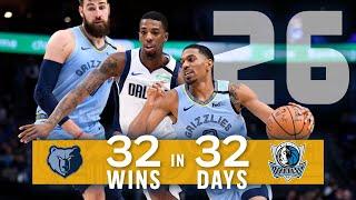 32 in 32: Top 5 Plays of Memphis Grizzlies vs Dallas Mavericks | 2019-20 NBA Highlights (Day #26)