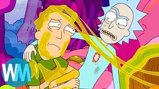 Top 10 des running GAGS de RICK et MORTY !