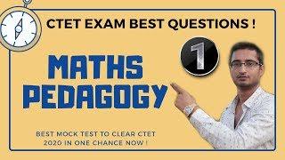 MATHS PEDAGOGY - TOP 10 QUESTIONS FOR CTET