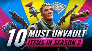 10 MOST LOVED Items EPIC Needs To Unvault For Season 2! - Fortnite Battle Royale