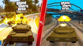 GTA San Andreas Definitive Edition vs Original - Direct Comparison! Attention to Detail & Graphics!