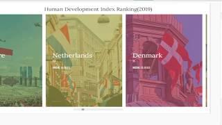 2019 Human Development Index(HDI) Ranking of Top 50 countries//The Best Countries to Live...