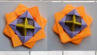 Easy Paper Crafts for lock-down kids | Origami | Paper top | Paper toy for lock-down kids