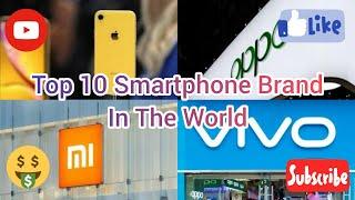 Top 10 Smartphone Brand In The World | By Market Share