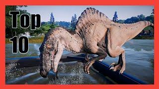 Top 10 Carnivorous|Jurassic world Evolution