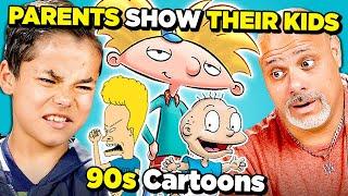 Kids React to 90s Cartoons For The First Time! (Rugrats, Hey Arnold!, Beavis and Butt-Head)