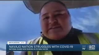 Navajo Nation running low on water, approaching top 3 hot spots in US