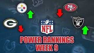 NFL Power Rankings Week 9 | Separating Pretenders & Contenders