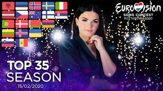 Eurovision Season 2020 | MY TOP 35 (so far) | 15/02/2020 [NEW