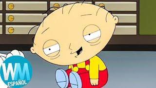 ¡Top 10 Mejores momentos de STEWIE en FAMILY GUY!