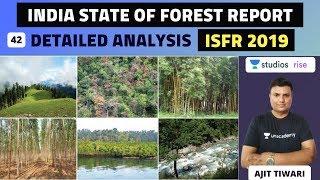 Detailed Analysis: ISFR 2019 (India State of Forest Report) | Ecology and environment | Ajit Tiwari