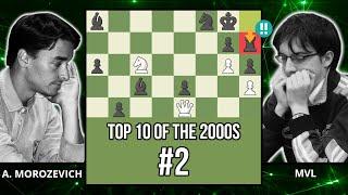 MVL's Zombie Rook Wins The Game - Top 10 of the 2000s - Morozevich vs. Vachier-Lagrave, 2009