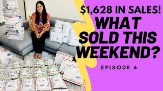 I made $1,628 over the weekend as a full time reseller on Poshmark, Ebay, Mercari! What sold? EP. 6