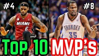 Top 10 NBA MVP Seasons Of All Time