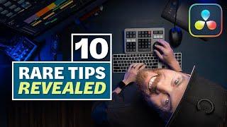 10 Mind Blowing Tips to EDIT FASTER in DaVinci Resolve