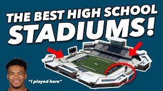 The BEST High School Football Stadiums in America