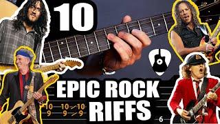 Aprende las 10 mejores canciones de rock para principiantes en guitarra acústica | TABS Tutorial