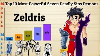 Top 10 Most Powerful Seven Deadly Sins Demons