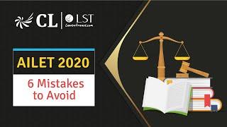 AILET 2020: 6 Mistakes to Avoid || NLU Delhi || Career Launcher