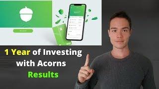 My Acorns Investment App Moderately Aggressive Portfolio After 1 Year