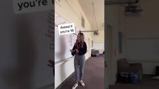 Being a teacher in your 20s be like…