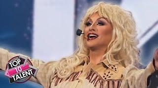 TOP 10 DRAG QUEEN Auditions On Got Talent, Idol And The Greatest Dancer!