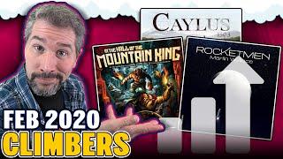 Top 10 Board Games Gaining Popularity | February 2020