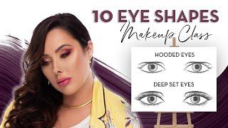 EYE SHAPES MASTERCLASS:  10 Eye Shapes and How to Apply Eyeshadow for Each Shape