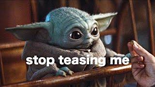 Baby Yoda being ADORABLE with subtitles again