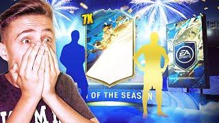 HATALMAS ICON MOMENTS, IF SON & 7X TOTS!! | FIFA 20 - TEAM OF THE SEASON PACK OPENING