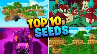 TOP 10 BEST NEW SEEDS For Minecraft NETHER UPDATE 1.16! (Mobile, PS4, Xbox, PC, Switch)