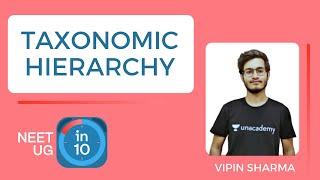 Taxonomic Hierarchy | NEET Biology | NEET UG in 10