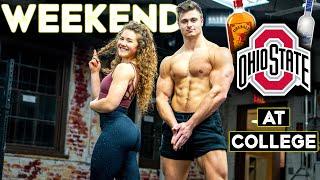 WHAT'S A WEEKEND LIKE AT OHIO STATE!? | Full Weekend at College