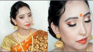 Bengali Traditional Look for Pujas & Wedding Parties