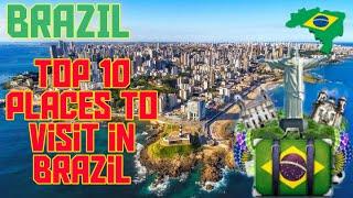 Top 10 Places to visit in Brazil || Satyam Shivam Fun